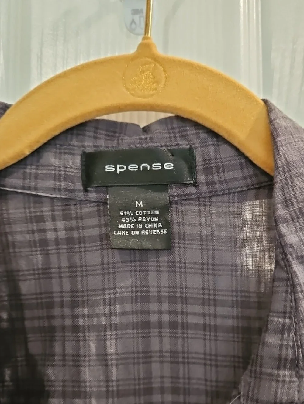 Spence Dark Gray 3/4 Length Sleeves